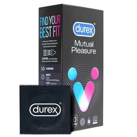 Durex Mutual Pleasure - kondomi za zamudo ejakulacije (10 kos)