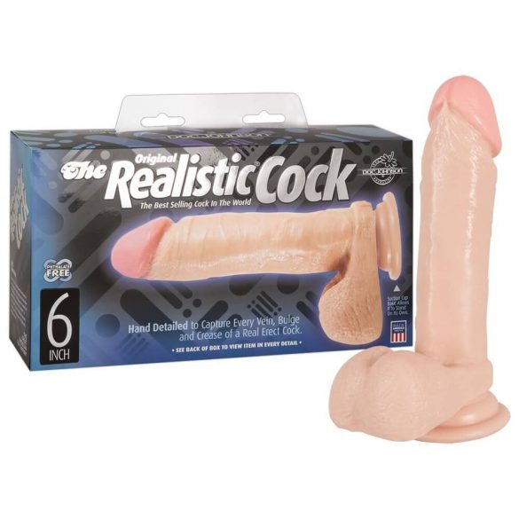 Realistični dildo - večnamenski (20 cm) 