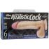 Realistični dildo - večnamenski (20 cm) 