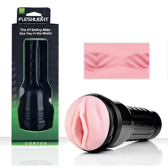 Fleshlight Pink Lady - vrteča se vagina 