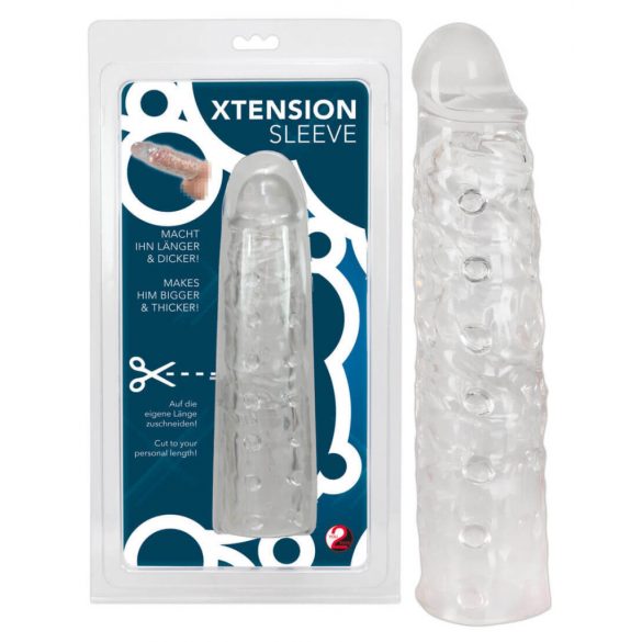 You2Toys - Xtension nožnica za penis (prosojna) 