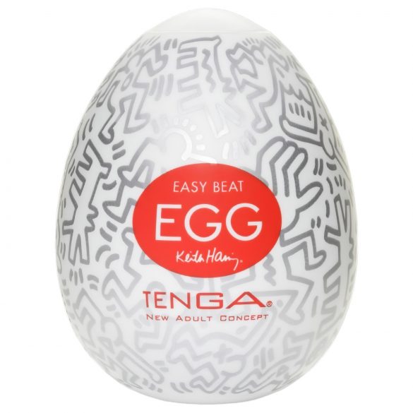 TENGA Egg Keith Haring Party - masturbacijsko jajce (1 kos)