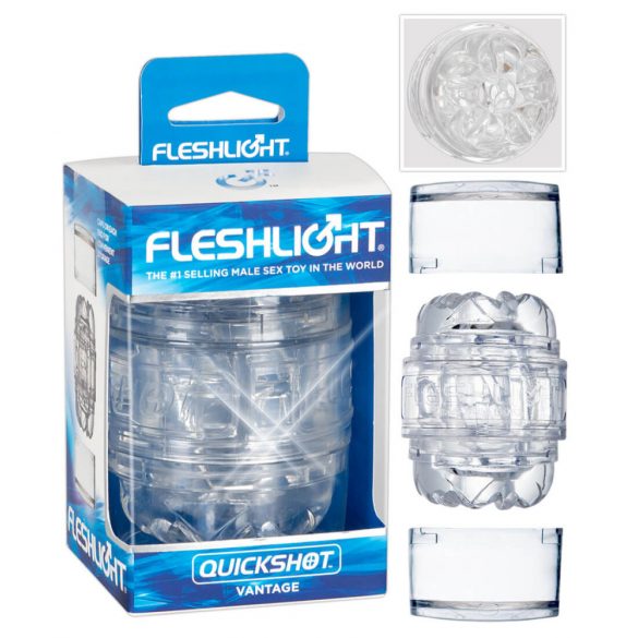 Fleshlight Quickshot Vantage - potovalni masturbator 