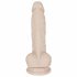 You2Toys - Silikonski dildo z objemko - srednji (naravni) 