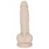 You2Toys - Silikonski dildo z objemko - srednji (naravni) 