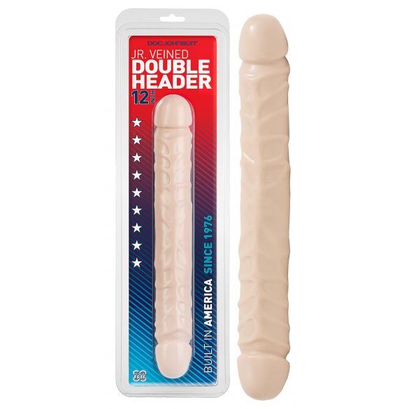 Doc Johnson dvojni dildo - naravni (30,5 cm) 