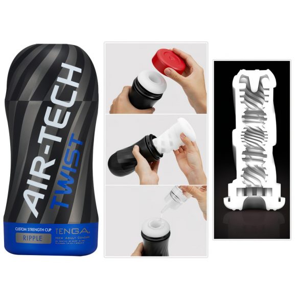 TENGA Air Tech Twist Ripple - masturbator 