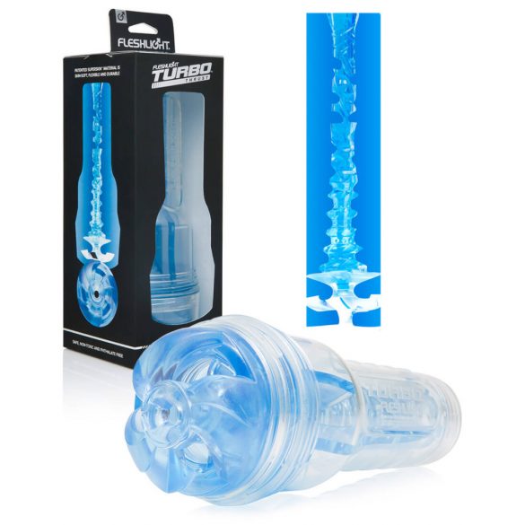 Fleshlight Turbo Thrust - sesalni masturbator (modri) 