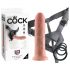 King Cock Strap-on 8 - strap-on dildo - naravni 