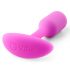 / b-vibe Snug Plug 1 - analni dildo z notranjo utežjo (55 g) - roza 