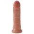 King Cock 8 dildo (20 cm) - temno naravna