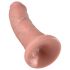 Dildo King Cock 8 (20 cm) - naravni 