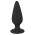 Black Velvet Heavy - 40g analni dildo (črn) 