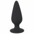 Black Velvet Heavy - 40g analni dildo (črn) 