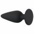 Black Velvet Heavy - 40g analni dildo (črn) 