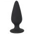 Black Velvet Heavy - 75g analni dildo (črn) 