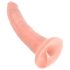 Dildo King Cock 7 (18 cm) - naravni 