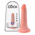 Dildo King Cock 5 (13 cm) - naravni 