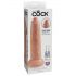 King Cock 9 - realistični dildo (23 cm) - naravna