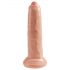 King Cock 9 - realistični dildo (23 cm) - naravna