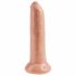 King Cock 9 - realistični dildo (23 cm) - naravna