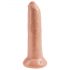 King Cock 9 - realistični dildo (23 cm) - naravna