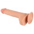 Realistixxx - realistični dildo s priseskom (22 cm) - naravni