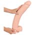 realistixxx Giant 3XL - realistični dildo (42 cm) - naraven