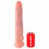 King Cock 14 testisov velik dildo (35 cm) - naravni 