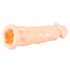 You2Toys - Silikonski podaljšek za penis (naravni) - 19 cm 