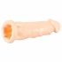 You2Toys - Silikonski podaljšek za penis (naravni) - 19 cm 