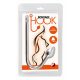 You2Toys - Kljuka za bondage - aluminijasta analna kljuka (179g) - srebrna 