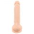 Silexd 7 - dildo z objemko - 17,5 cm (naravni) 