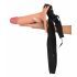 Realistixxx Strap-on - strap-on, votel, realističen dildo (naravni) 