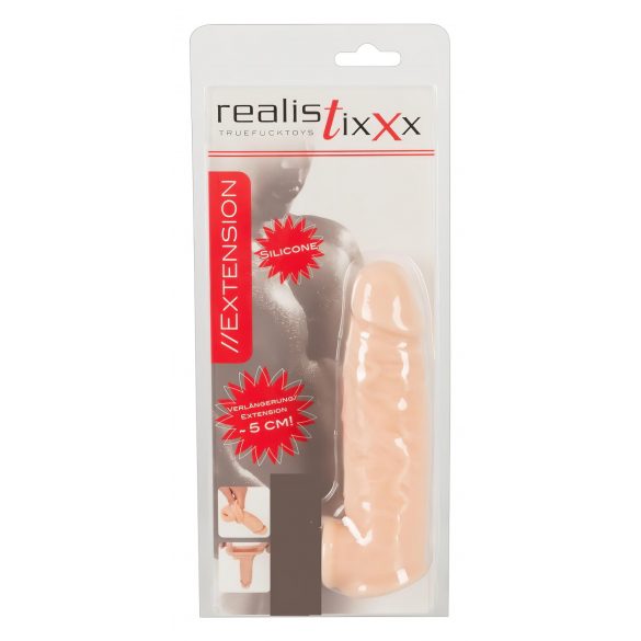 Realistixxx - obloga za penis - 16cm (naravna) 