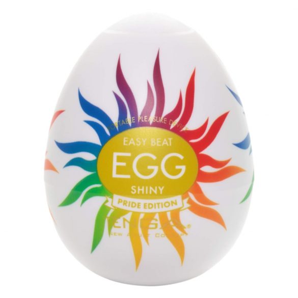 TENGA Egg Shiny Pride - jajce za masturbacijo (1 kos)