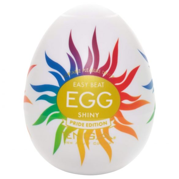 TENGA Egg Shiny Pride - jajce za masturbacijo (1 kos)