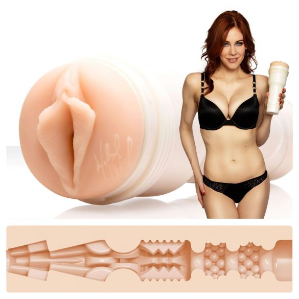 Fleshlight Maitland Ward - realistična umetna vagina (naravna)