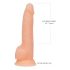 Naked Addiction 8 - pripenjalni, realistični dildo (20 cm) 