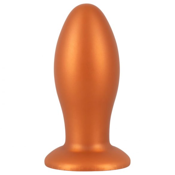 ANOS - velik analni dildo (oranžen)