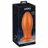 Anos - velik analni dildo (oranžna) 