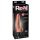 Real Feel Deluxe No.6 - vibrator za moda (naravni) 