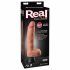 Real Feel Deluxe No.9 - vibrator za moda (naravni) 