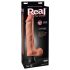 Real Feel Deluxe No.12 - vibrator za moda (naravni) 