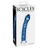 Icicles No. 29 - spiralni, stekleni dildo s penisom (moder)