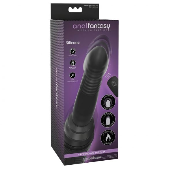 Analfantasy Analni Vibrator - črna 