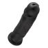 King Cock 10 - velik dildo z objemko (25 cm) - črn 