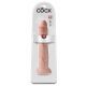 King Cock 13 - ogromen realistični dildo (33 cm) - naravno