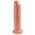 King Cock 7 Foremanator - realistični dildo (18 cm) - naravni 