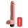 King Cock 11 - realističen dildo za brizganje (28 cm) - naravni 